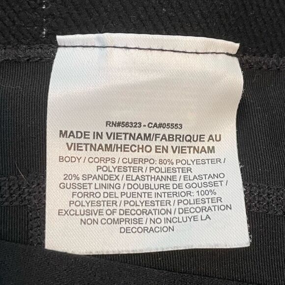 Nike Pro 365 Training Core High Compression Cropped Leggings Black Capri S - Picture 6 of 8